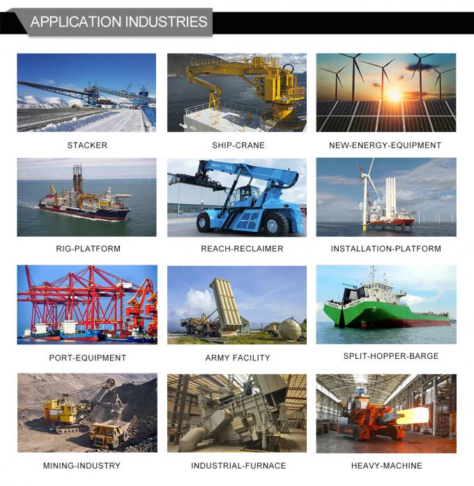 ISO9001 Προσαρμοσμένοι υδραυλικοί κύλινδροι Εσωτερικός καθοδηγούμενος κύλινδρος για σύστημα χύτευσης αλουμινίου 5