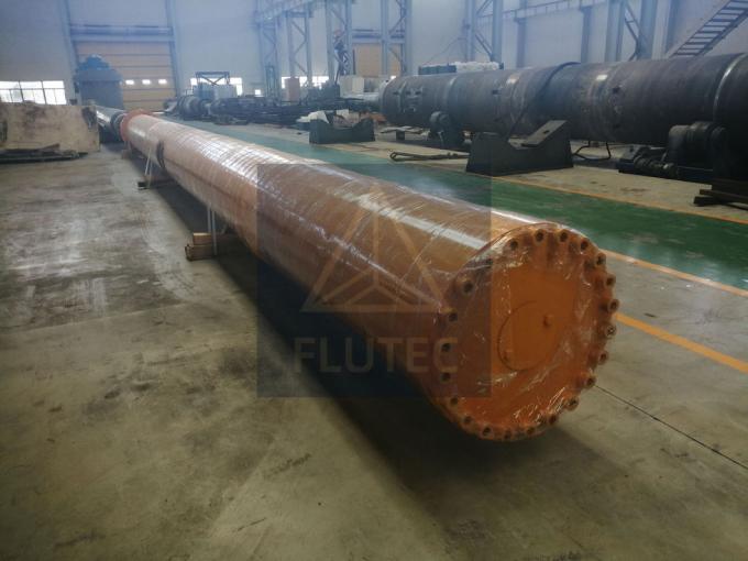 Flutec Custom υδραυλικά κύλινδροι Υψηλής ακρίβειας υδραυλικά εξαρτήματα για έργο χάλυβα 3