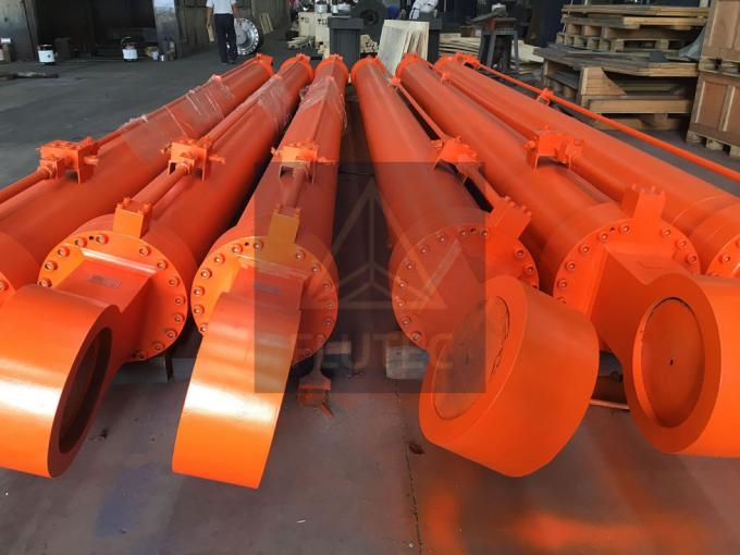 Flutec Custom υδραυλικά κύλινδροι Υψηλής ακρίβειας υδραυλικά εξαρτήματα για έργο χάλυβα 10