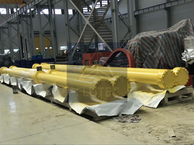 Flutec Custom υδραυλικά κύλινδροι Υψηλής ακρίβειας υδραυλικά εξαρτήματα για έργο χάλυβα 11