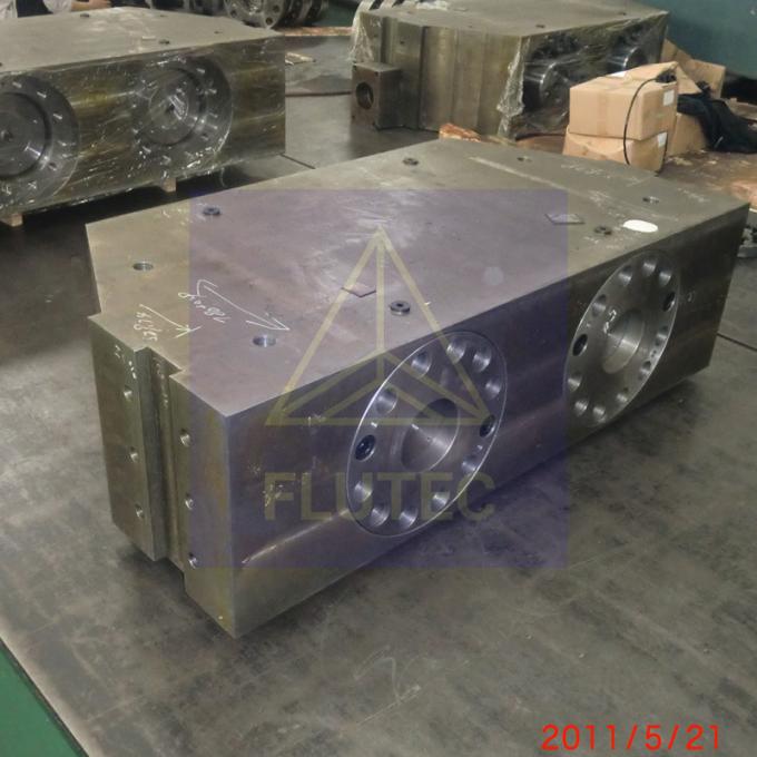 Flutec Custom Made Hydraulic Block Cylinder για χάλυβα 0