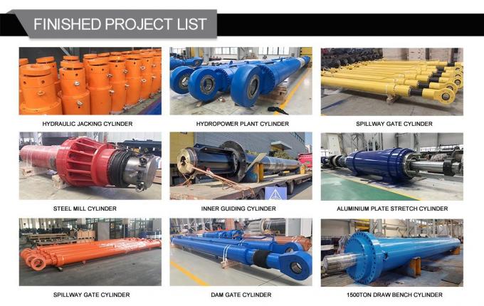 Flutec Custom Made Hydraulic Block Cylinder για χάλυβα 4