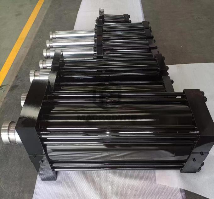 Προσαρμοσμένο κύλινδρο Parker Tie Rod Double Acting Press Υδραυλικό κύλινδρο 4