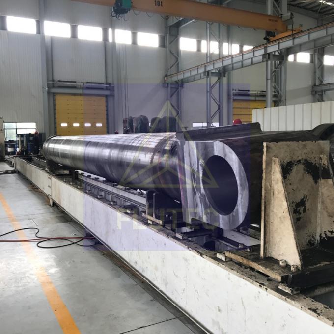 Χάλυβα άνθρακα διπλής δράσης Μηχανική υδραυλικός κύλινδρος ISO9001 πιστοποιημένο 3