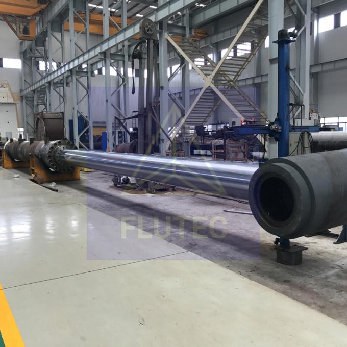 SGS Διπλή δράση Υδραυλικός κύλινδρος μακράς στροφής Υλικό θαλάσσιου χάλυβα άνθρακα 0