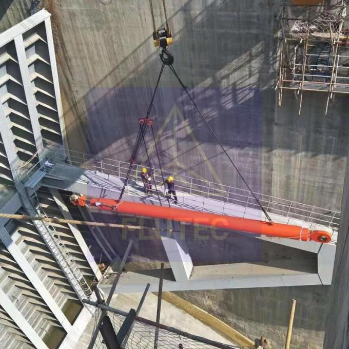Υδροηλεκτρική μονάδα Πύλη φράγματος υδραυλικός κύλινδρος υλικό από ατσάλι άνθρακα 5