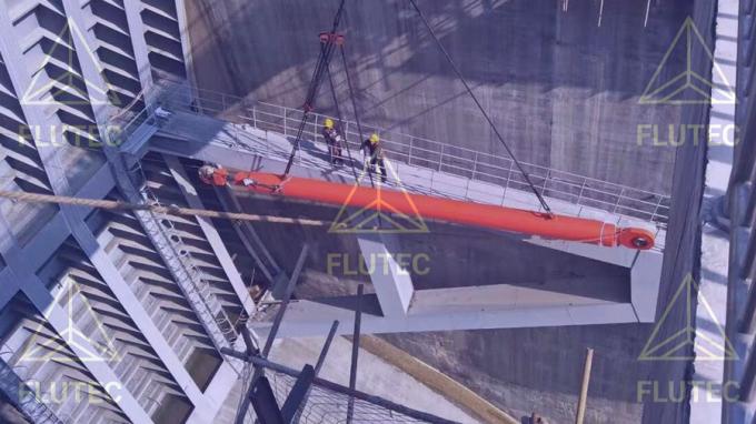 Υδραυλικός κύλινδρος τύπου πριονιστήριου τύπου για πύλη φράγματος / πύλη διαρροής 3