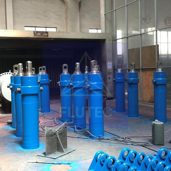 Προσαρμοσμένο τηλεσκοπικό υδραυλικό κύλινδρο για πλατφόρμα κλίσης 0