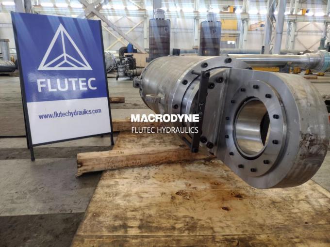 Υψηλής ποιότητας υδραυλικοί κύλινδροι Flutec βαρύ φορτίο για εργοστάσιο χάλυβα 1