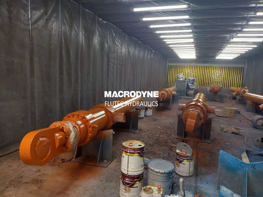 Σιδηρουργείο βαρέος υδραυλικός κύλινδρος Βιομηχανικός υδραυλικός κύλινδρος τύπου